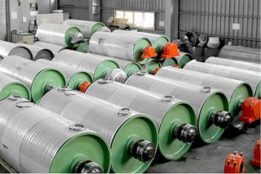 conveyor drum pulleys